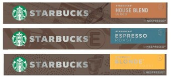 Starbucks by Nespresso Coffee Capsules 10 Pack