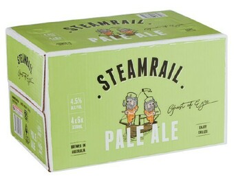 Coles Steamrail Pale Ale Bottles 24x330mL offer