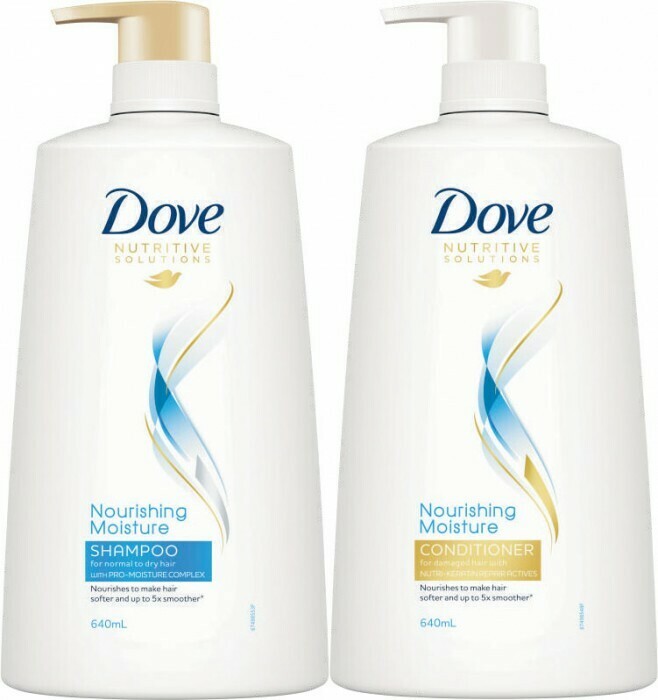 Dove Shampoo or Conditioner 640mL offer at Coles
