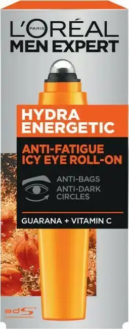 L’Oréal for Men Hydra Energetic Eye Roll-On 10mL
