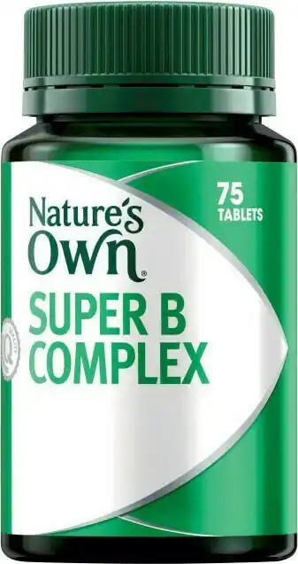 Coles Nature’s Own Super B Complex Tablets 75 Pack* offer