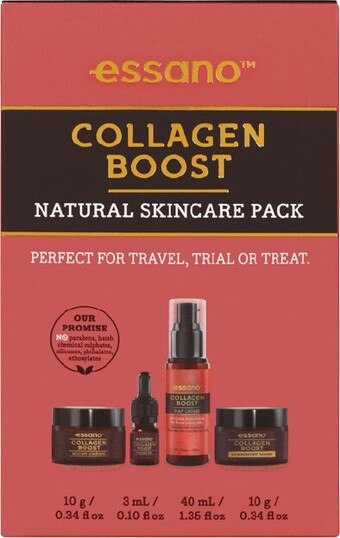 BIG W Essano Collagen Boost Natural Skincare Pack offer