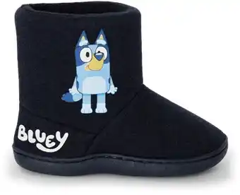 BIG W Bluey Slippers - Navy offer