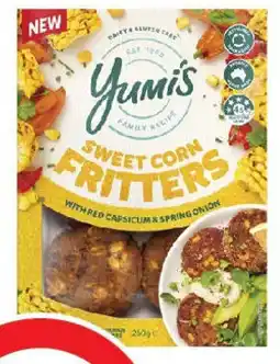 Coles Yumi's Fritters offer
