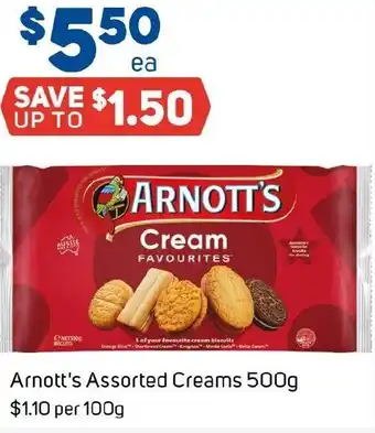 Foodland Arnott's Assorted Creams offer