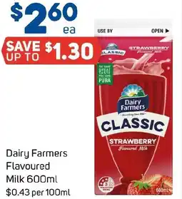 Foodland Dairy Farmers Flavoured Milk offer