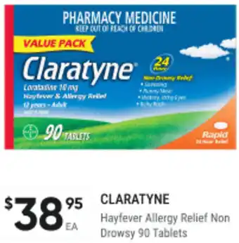 healthylife Claratyne Hayfever Allergy Relief Non Drowsy offer