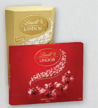 Drakes Lindt lindor gift box 235g or cornet 333g offer
