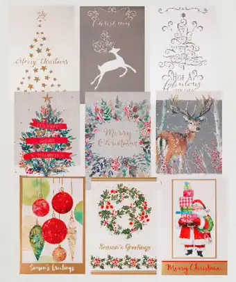Drakes Assorted christmas cards 15 pack offer