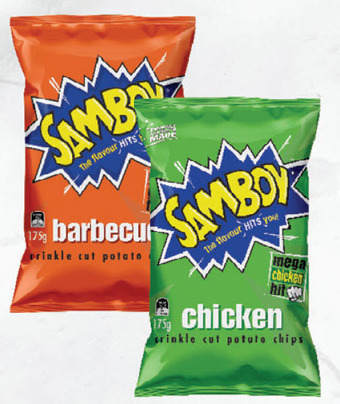 Drakes Samboy chips 175g offer