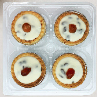 White truffle fruit mince tarts 4 pack
