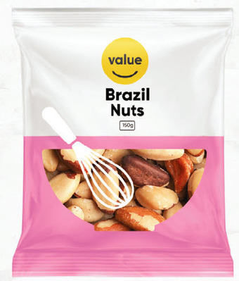 Value brazil nuts 150g