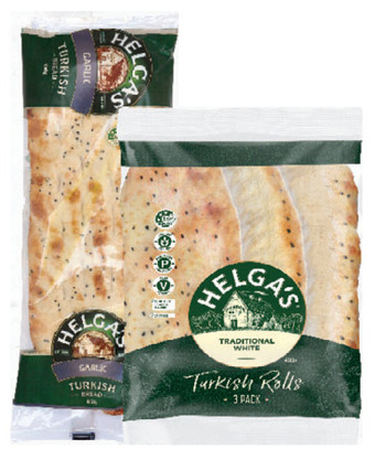 Drakes Helga's turkish bread or rolls 400g - 450g offer