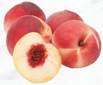 Australian yellow or white peaches