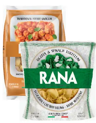 Drakes Rana fresh filled pasta 325g or potato gnocchi 500g offer