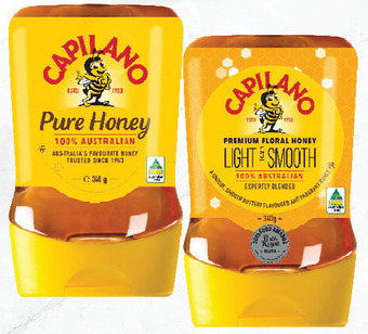 Capilano pure australian honey 340g