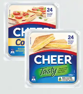 Cheer cheese slices 500g