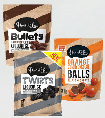 Drakes Darrell lea chocolate bag range 160g - 280g offer