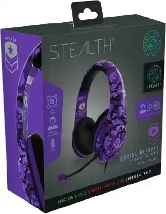 BIG W Stealth Multi Format Headset^ - Royal Camo offer