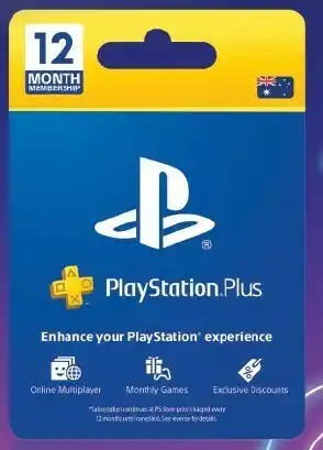 BIG W PlayStation Plus 12 Month Membership offer