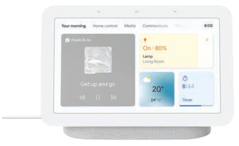 The Good Guys Google nest hub 2nd gen - chalk offer