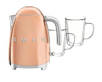 The Good Guys Smeg kettle pack - rose gold offer