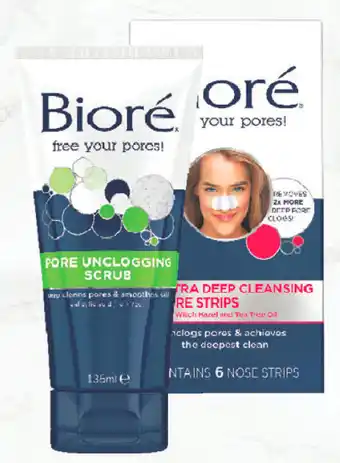 Biore range