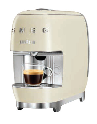 The Good Guys Lavazza a modo mio smeg capsule machine - cream offer