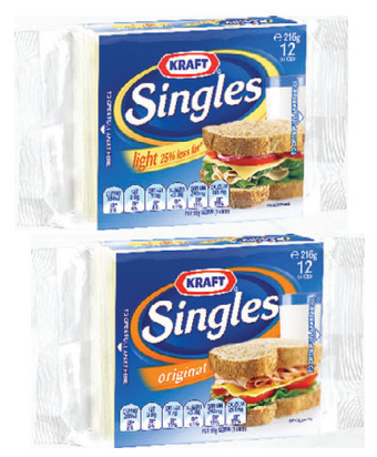 Drakes Kraft cheese singles 216g offer