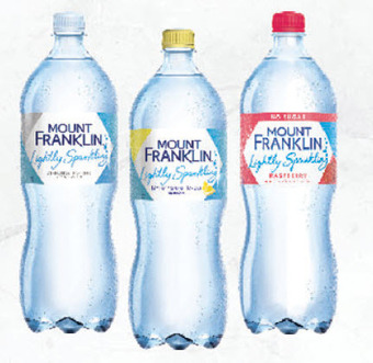Drakes Mount franklin lightly sparkling water 1.25lt offer