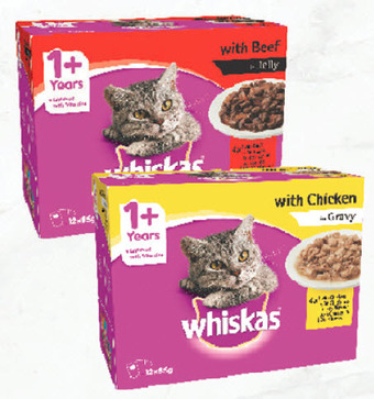 Drakes Whiskas cat food 12x85g offer