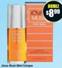 Chemist Warehouse Jovan Musk Cologne offer