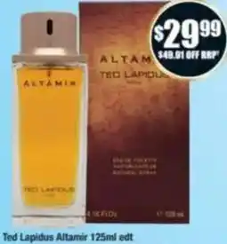 Chemist Warehouse Ted Lapidus Altamir edt offer