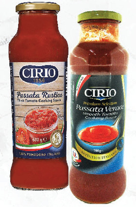 Cirio passata 680g - 700g