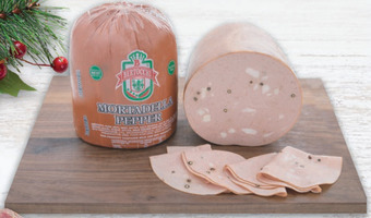 Drakes Bertocchi mortadella plain, pepper & olive offer