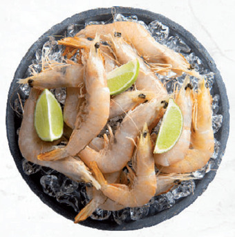 Drakes Australian large raw banana prawns offer