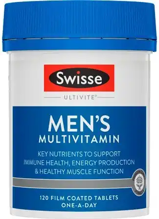 Discount Drug Stores Swisse Ultivite Men’s Multivitamin 120 Tablets offer