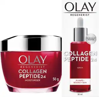 Pharmacy Best Buys Olay Regenerist Collagen Peptide 24 offer