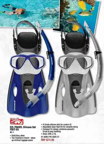 EZI-Travel Silicone Set FSET-03