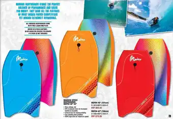 Maddog Speed Bodyboards MSP04 40" 42"