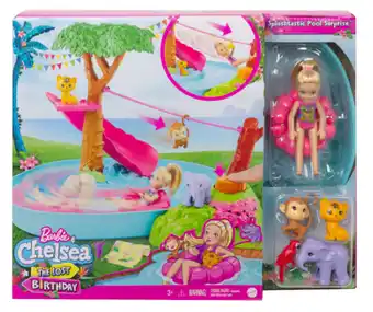 BIG W Barbie chelsea splashtastic pool surprise offer