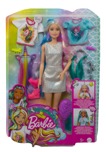 BIG W Barbie fantasy hair doll offer