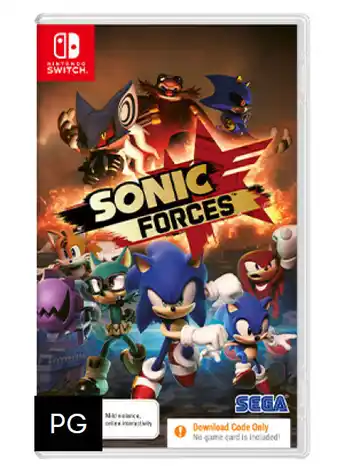 Sonic forces digital code