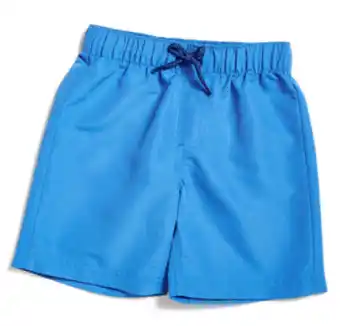 BIG W K-d kids plain microfibre shorts sizes 1-7 - bright blue offer