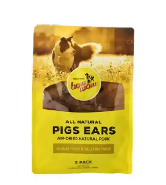 BIG W Bow wow pigs ears 5 pack offer