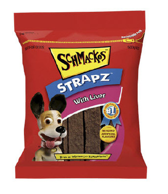 BIG W Schmackos strapz 500g - beef offer