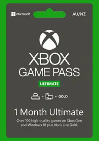 BIG W Xbox game pass 1 month ultimate offer