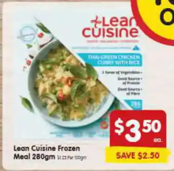 Spar Lean Cuisine Frozen Meal offer