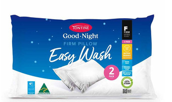 BIG W Tontine 2-pack good-night easy wash pillows offer