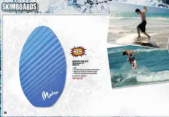 Maddon Non Slip Skimboard 41' MSB131